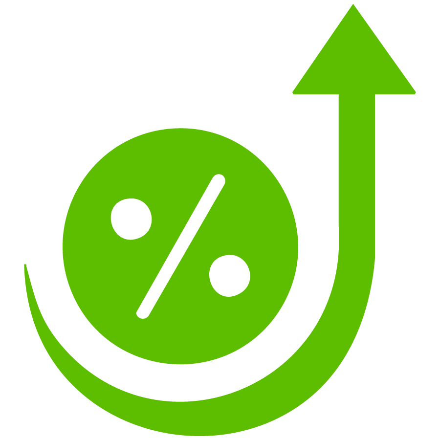 Enjoy a higher interest rate on high yield account